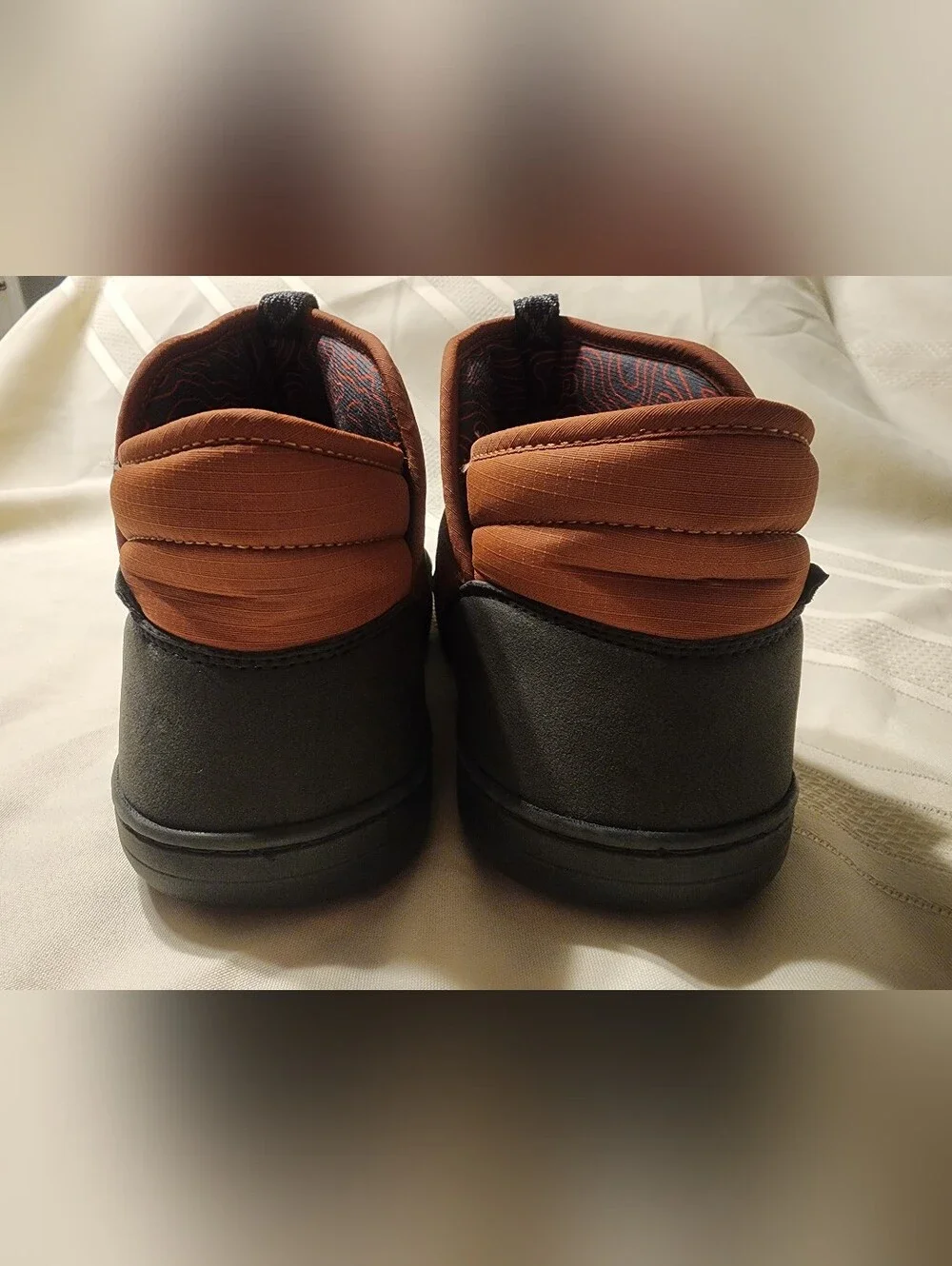 Ozark Trail Men's Slip-On Boot in Rust and Black